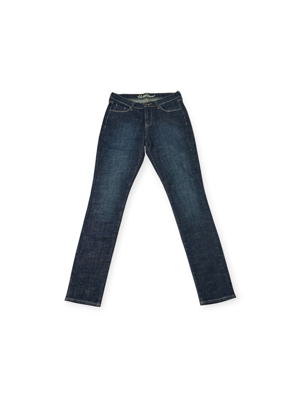 Old Navy The Sweetheart Jeans l Size 4 Long Dark Wash Denim Stretch Cut Women’s